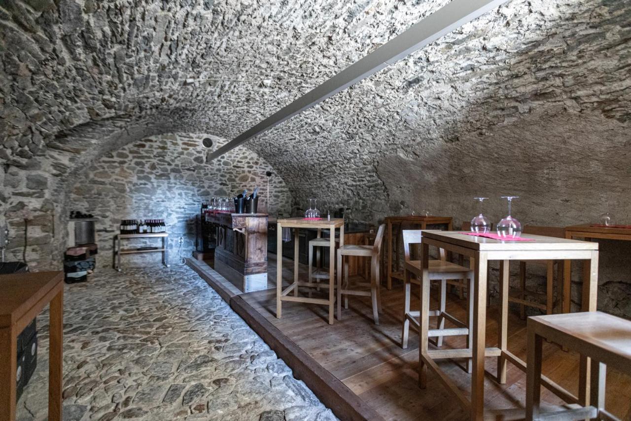 Hotel Restaurant Stockalperturm Ruden Buitenkant foto