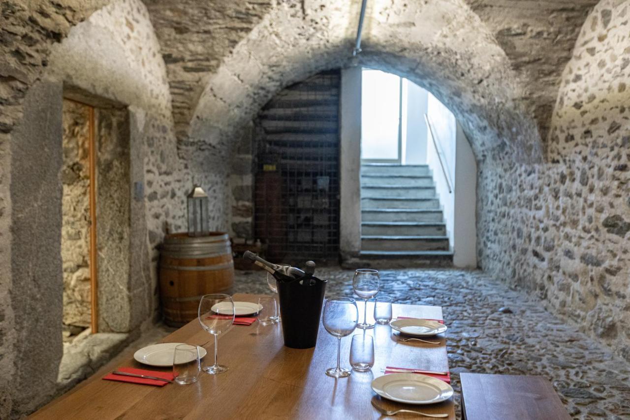Hotel Restaurant Stockalperturm Ruden Buitenkant foto