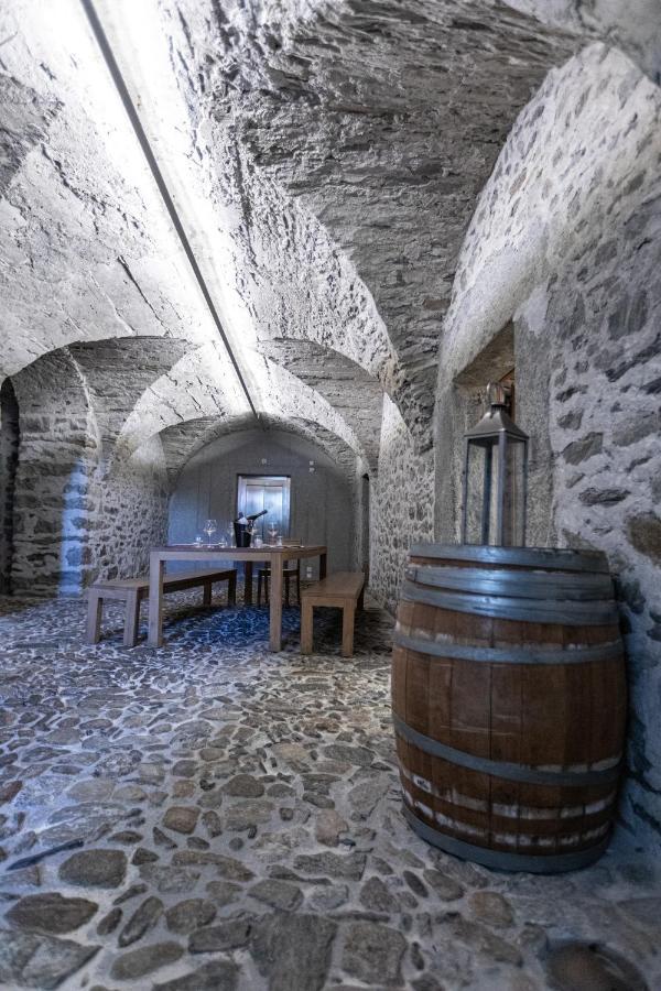 Hotel Restaurant Stockalperturm Ruden Buitenkant foto